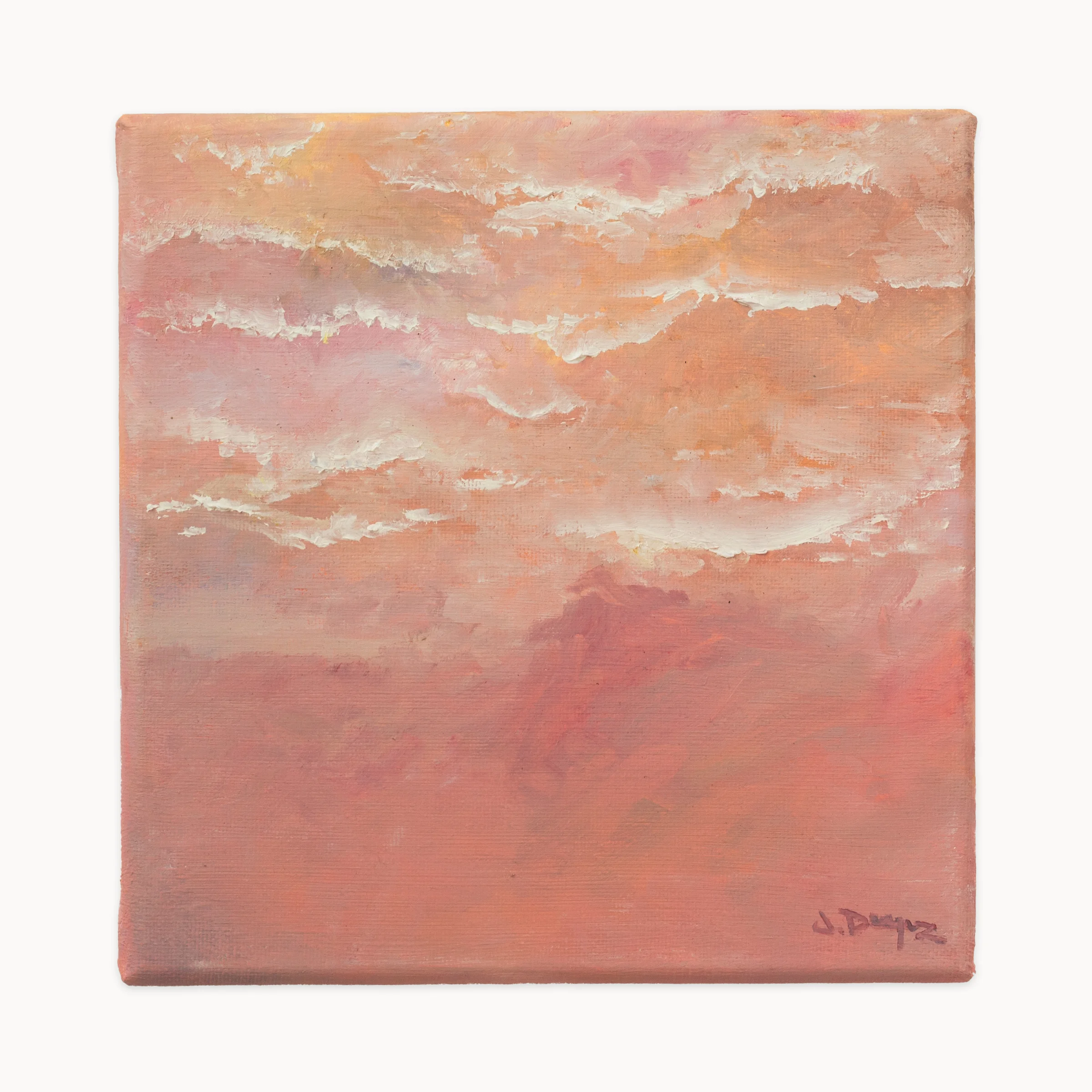 Aura, Óleo sobre lienzo, 20 × 20 cm, fotografía 1