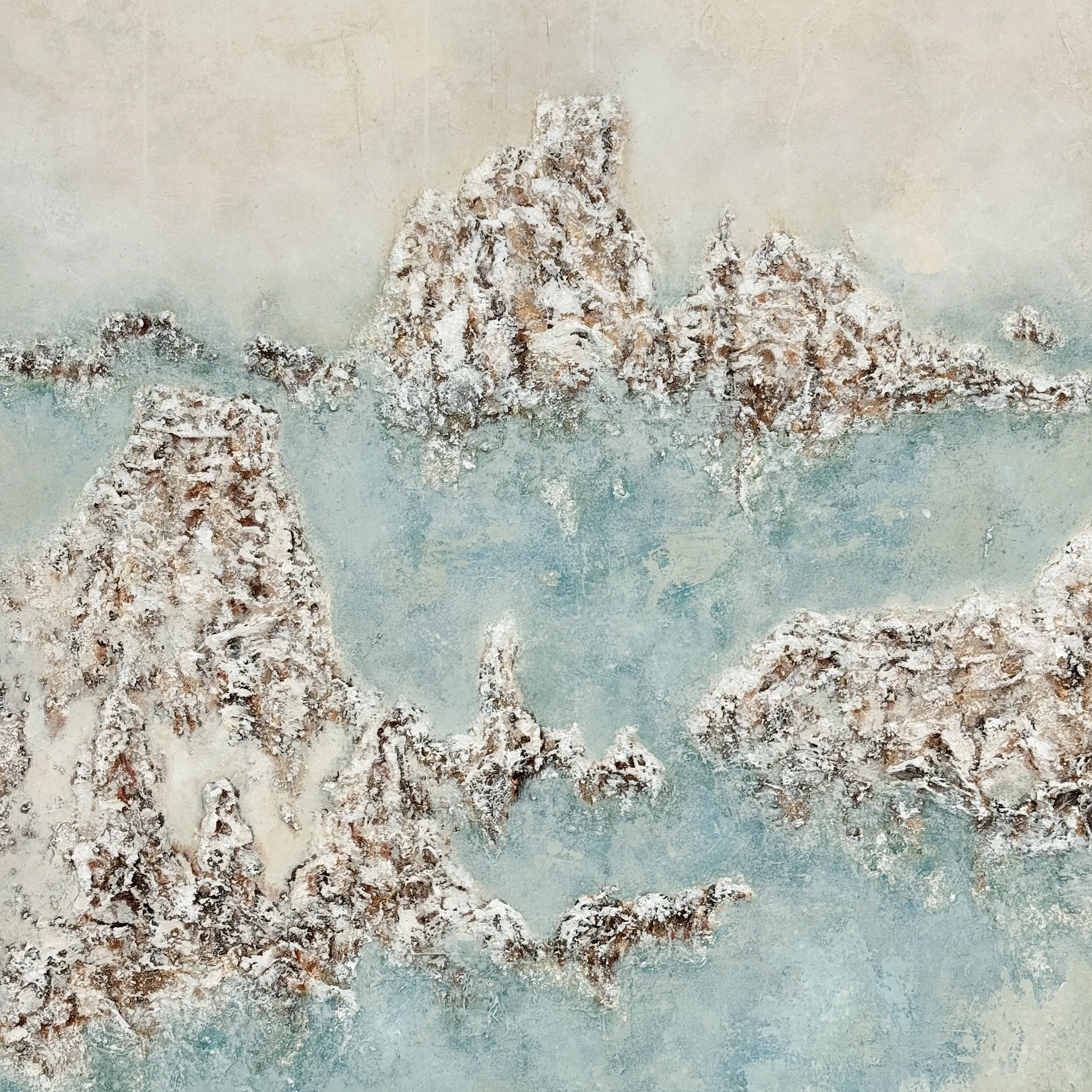 Arrecife de las Sirenas, Mixed media on board — photograph 3
