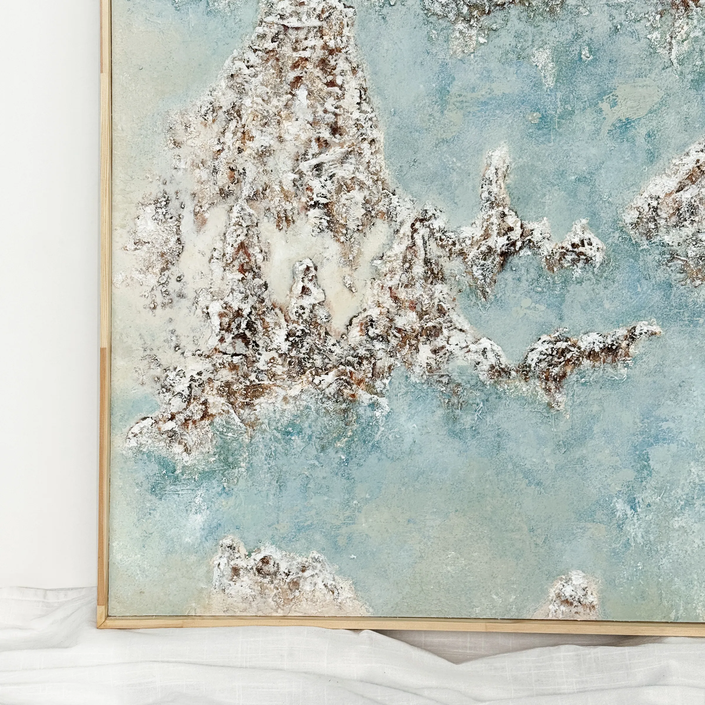 Arrecife de las Sirenas, Mixed media on board — photograph 4