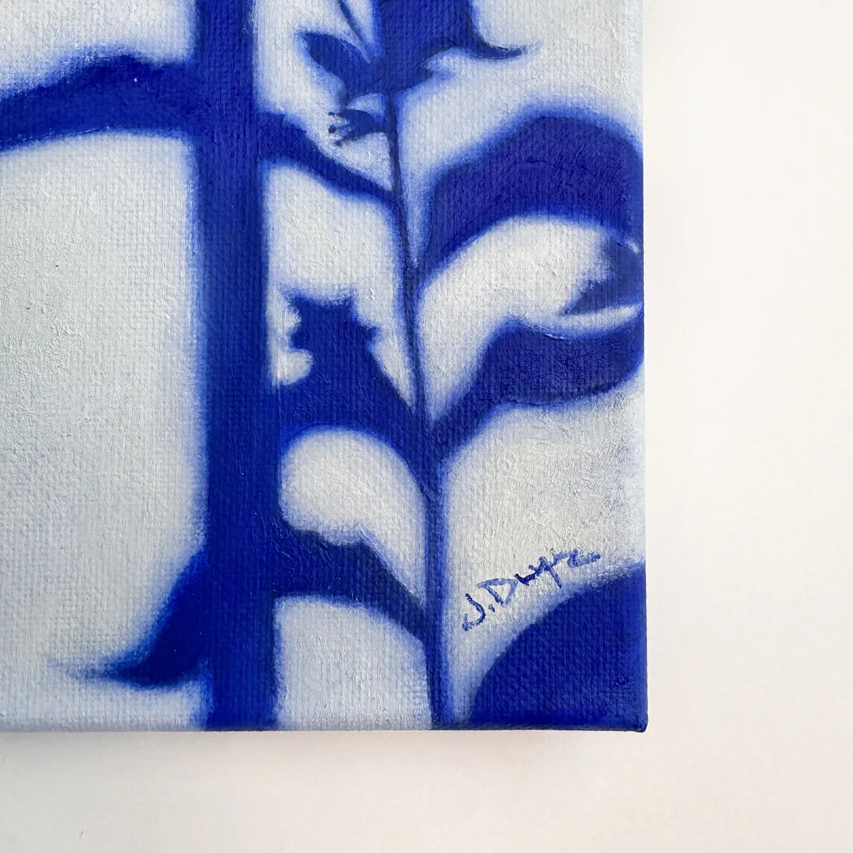 Blau, Óleo sobre lienzo — fotografía 7