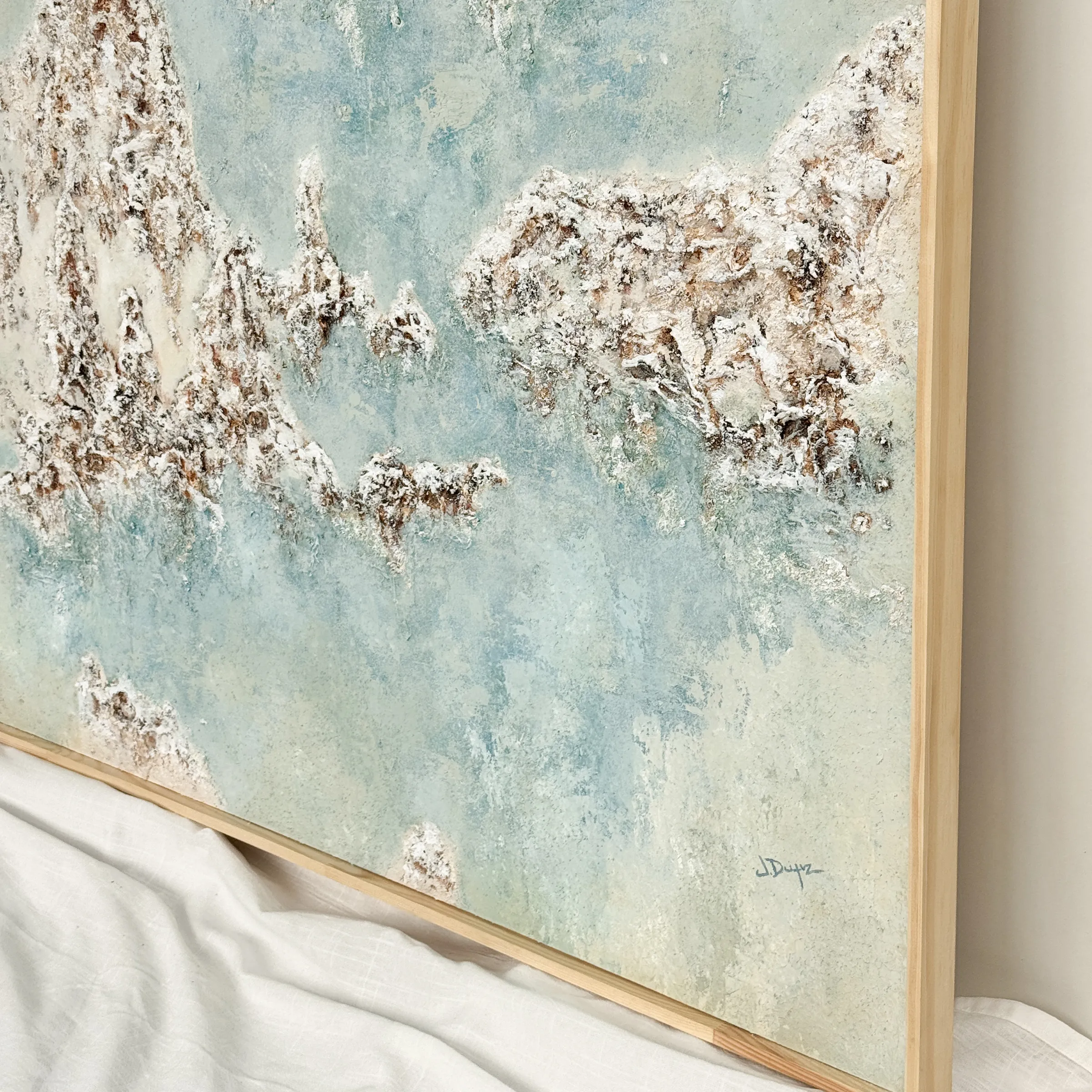 Arrecife de las Sirenas, Mixed media on board — photograph 10