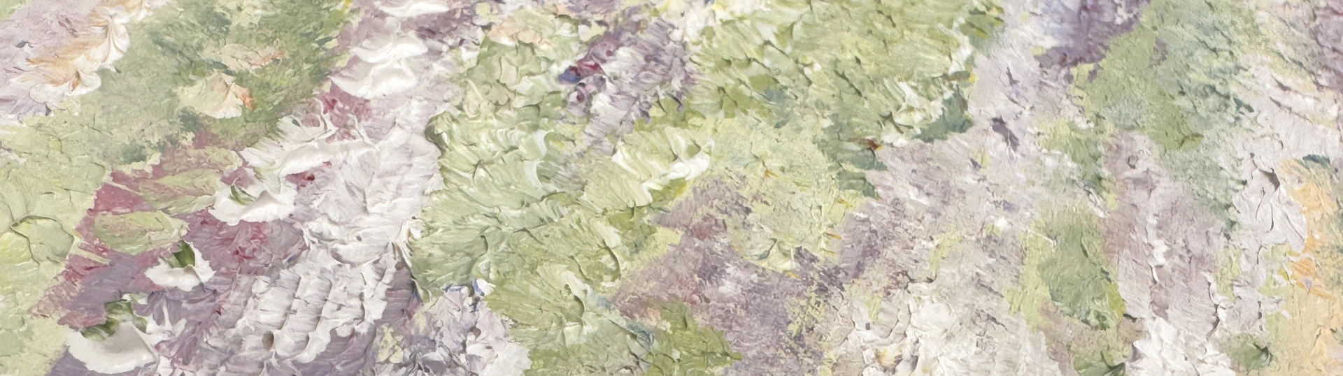 Detalle de la textura de una obra de Jéssica Domínguez